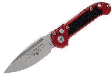 Ніж Microtech L.U.D.T S/E Gen III. stonewash клинок червоне руків'я 1135-10RD 4009450 фото