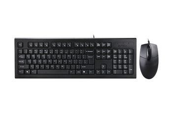 Комплект A4Tech клавиатура+мышка KR-85+OP-720S, USB, Черная KR-8572S (Black) 1605450 фото