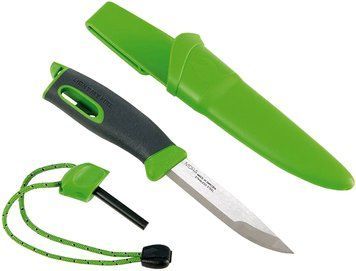 Ніж та крисало Light my Fire FireKnife Pin-pack Green LMF 12113310 99661030 фото