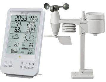 Метеостанция Bresser Weather Center 5-in-1 White 7002511 фото