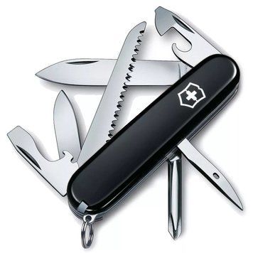 Швейцарський ніж Victorinox Hiker 91 мм 13 функцій Чорний (1.4613.3) V77552779 фото