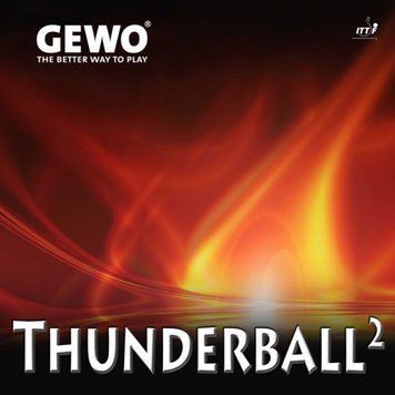 Накладка для ракетки Gewo Thunderball&sup2; 2.1 black 4814910021 931899 фото