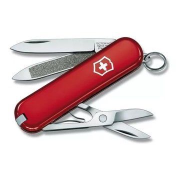 Швейцарський ніж Victorinox Classic Червоний (0.6203) V77553590 фото