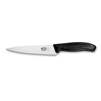 Кухонный нож Victorinox SwissClassic поварской 150 мм Черный (6.8003.15) V77551547 фото
