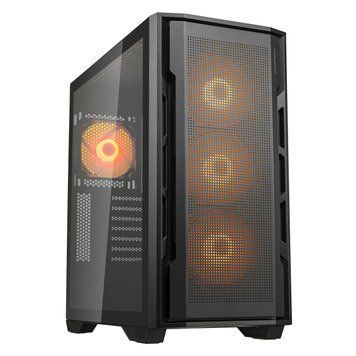 Корпус компьютерный Cougar Uniface RGB, черный UNIFACE RGB 1606610 фото