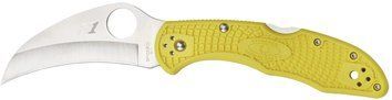 Ніж Spyderco Tasman Salt 2 Yellow FRN C106PYL2 871568 фото
