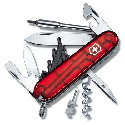 Швейцарский нож Victorinox CyberTool (1.7605.T) Красный + Биты 4001708 фото