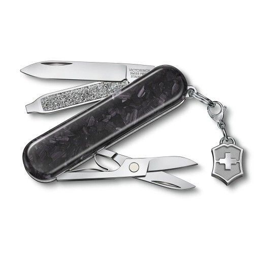 Швейцарский нож Victorinox Classic Brilliant Carbon 0.6221.90 4008808 фото
