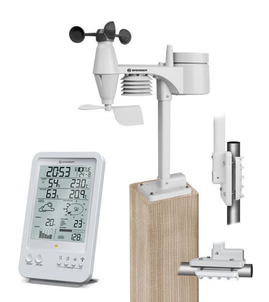 Метеостанция Bresser Weather Center 5-in-1 White 7002511 фото