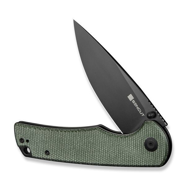 Нож Sencut Praktisk, (9,1 см) 9Cr18MoV / Micarta Темно-Зеленый S24019-3 999996907 фото