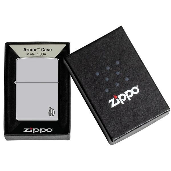 Зажигалка Zippo 167 Armor Chrome Flame Design 46396 V77553897 фото
