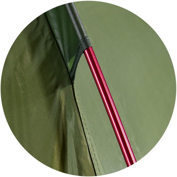 Намет High Peak Kingfisher 2 LW Pesto/Red (10339) 929529 фото