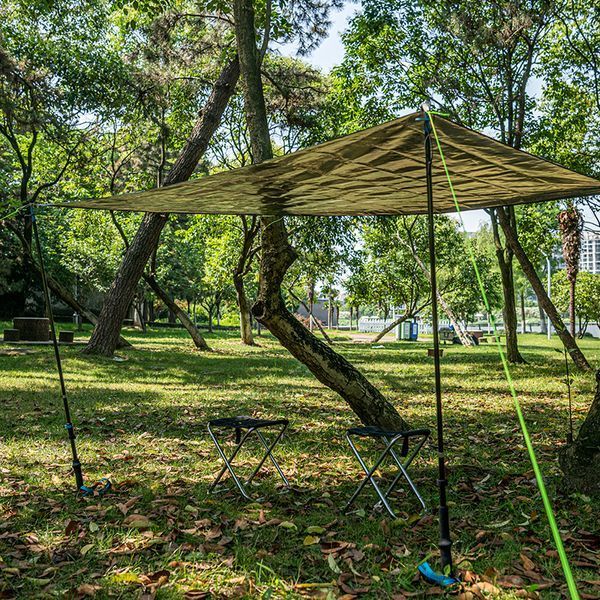 Килимок кемпінговий багатофункціональний PE Naturehike&nbsp;NH20FCD03, алюмінієва плівка, Розмір M 77916 фото