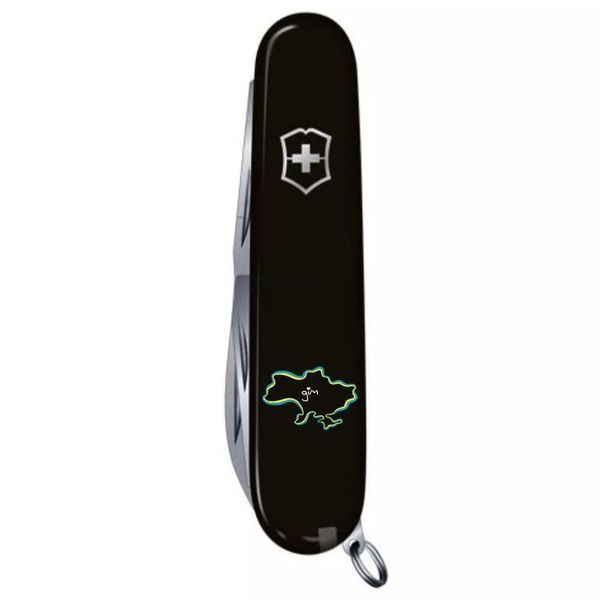 Швейцарський ніж Victorinox Climber Ukraine Межі України та Дім (1.3703.3_T1290u) V77552921 фото