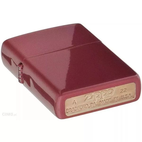 Запальничка Zippo Red Brick Zippo Logo 49844 ZL V77550527 фото