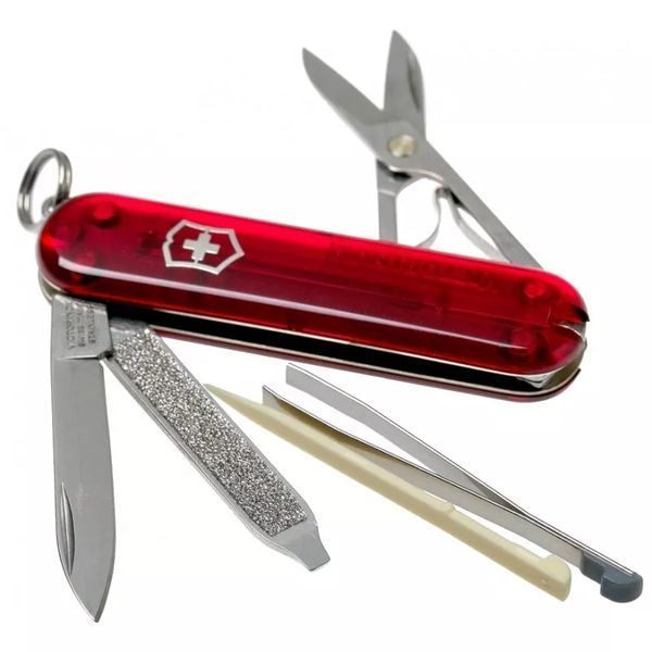 Швейцарский нож Victorinox Classic Sd 58 мм 7 функций Красный (0.6223.TB1) V77553806 фото