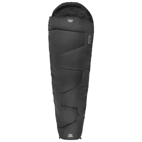 Спальний мішок Highlander Sleepline 250 Mummy/+5&deg;C Charcoal Left (SB035-CH) 925869 фото