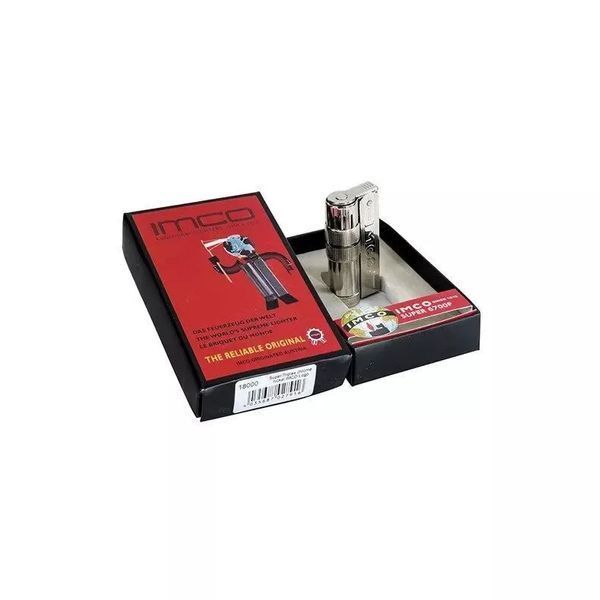Зажигалка Imco бензиновая Super Triplex Oil chrome yellow - red Two Tone (IM1800085) V77550457 фото