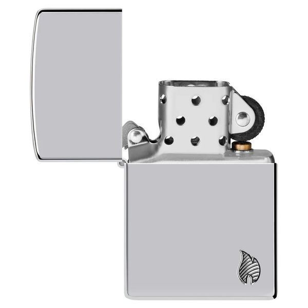 Зажигалка Zippo 167 Armor Chrome Flame Design 46396 V77553897 фото