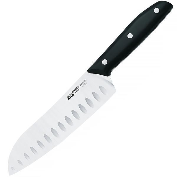 Нож кухонный Due Cigni "1896" Santoku Black 2C 1005 19040195 фото