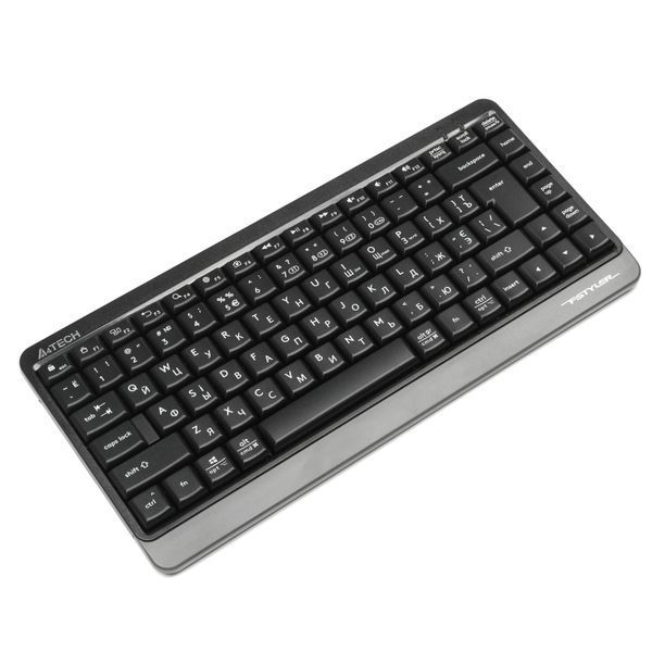 Клавіатура бездротова A4Tech Fstyler FBK11 (Grey), USB, колір сірий FBK11 (Grey) 1605284 фото