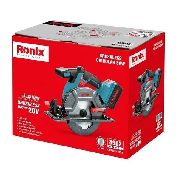 Циркулярная пила аккумуляторная Ronix 8902 8902 1606069 фото