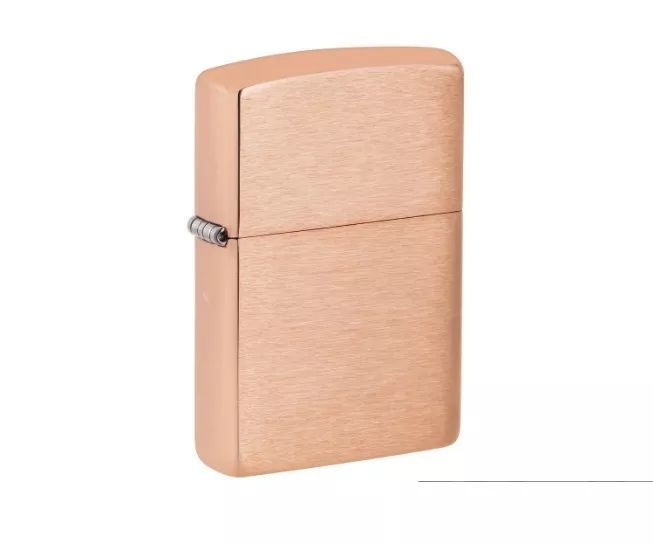 Зажигалка коллекционная бензиновая Zippo Solid Copper with Black Plated Insert ручная работа медь 48107 V77550605 фото
