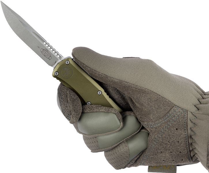 Нож Microtech Hera II Mini Drop Point Apocalyptic OD Green 1703M-10APOD 14090791 фото