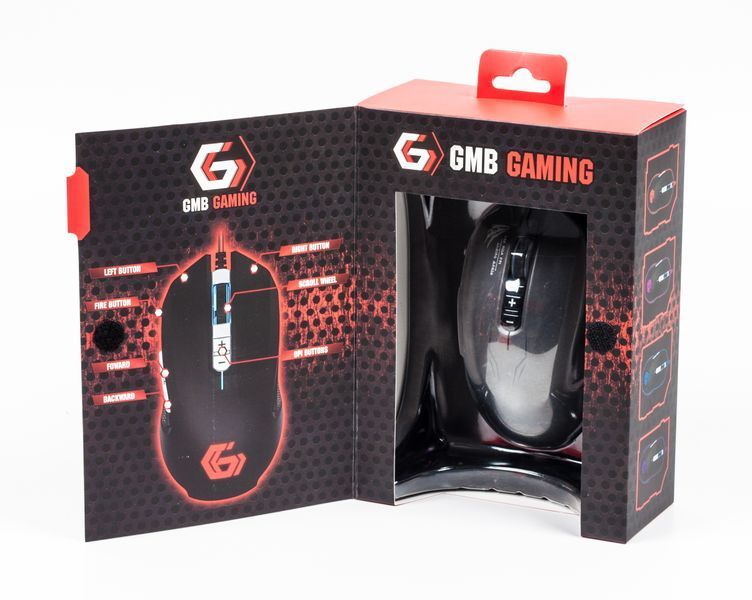 Оптическая игровая мышка Gembird MUSG-005, USB интерфейс MUSG-005 0202831 фото