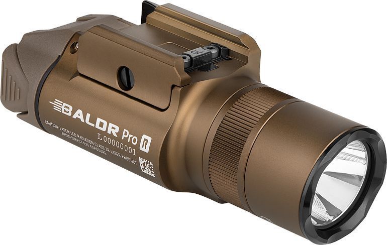 Ліхтар з ЛЦВ Olight Baldr Pro R Desert Tan (1350 Lm) Зелений ЛЦВ Baldr Pro R DT 23703521 фото