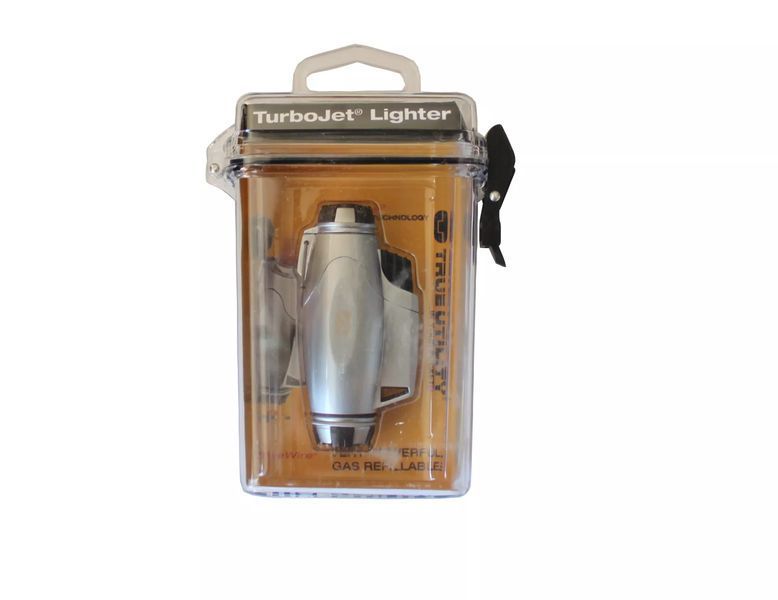 Запальничка True Utility Turbo Jet Flame Lighter Silver (TU407) V77550658 фото
