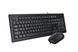 Комплект A4Tech клавиатура+мышка KR-85+OP-720S, USB, Черная KR-8572S (Black) 1605450 фото 2