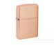 Зажигалка коллекционная бензиновая Zippo Solid Copper with Black Plated Insert ручная работа медь 48107 V77550605 фото 3