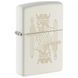 Запальничка Zippo 214 King Queen Design Біла 49847 V77550477 фото 1