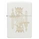 Запальничка Zippo 214 King Queen Design Біла 49847 V77550477 фото 4