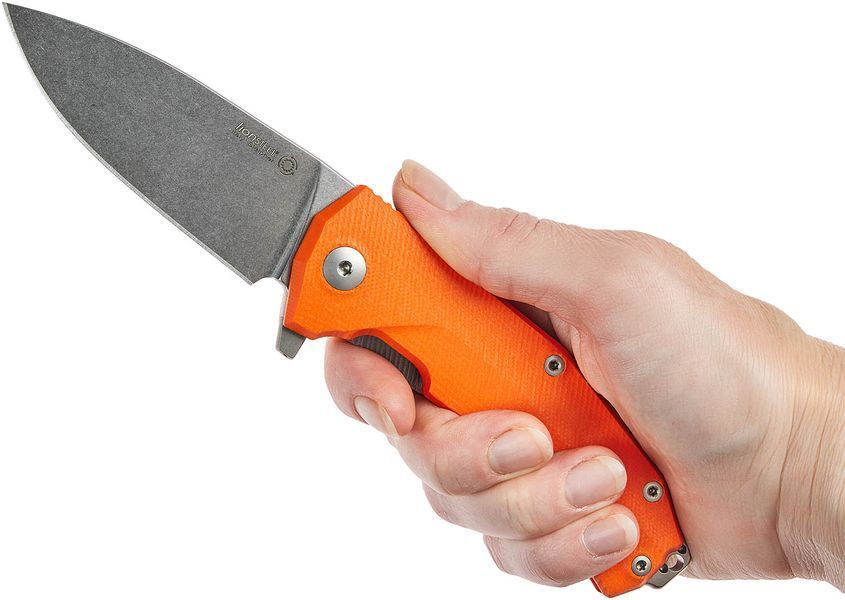 Нож Lionsteel KUR G-10 Orange KUR OR 392119 фото