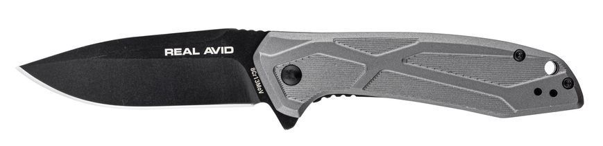 Нож Real Avid RAV-2 Black Oxide Aluminum Gray AVRAV2 17590203 фото