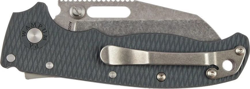 Нож Demko AD20.5 Shark Foot AUS10A Grey Grivory 205-10A-SFGRY 9900001 фото