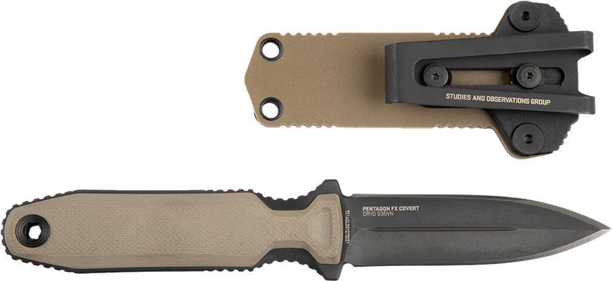 Ніж SOG Pentagon FX Covert FDE SOG-17-61-04-57 12580284 фото