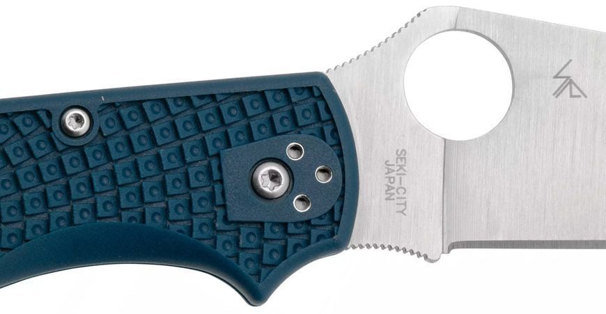 Ніж Spyderco Stretch 2 XL SPY27 Lightweight Cobalt Blue C258PCBL 871770 фото