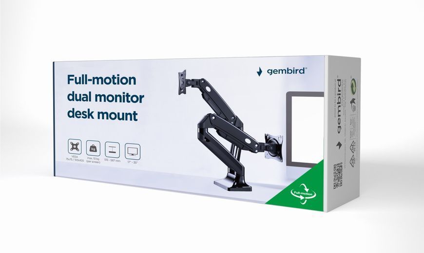 Кронштейн Gembird MA-DA2-03 MA-DA2-03 1606263 фото