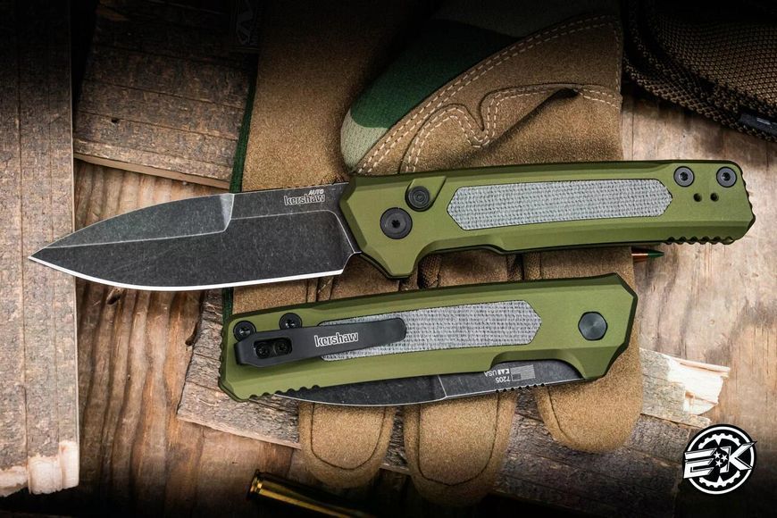 Нож Kershaw Launch 22 CPM MagnaCut Od Green 7205 17400727 фото