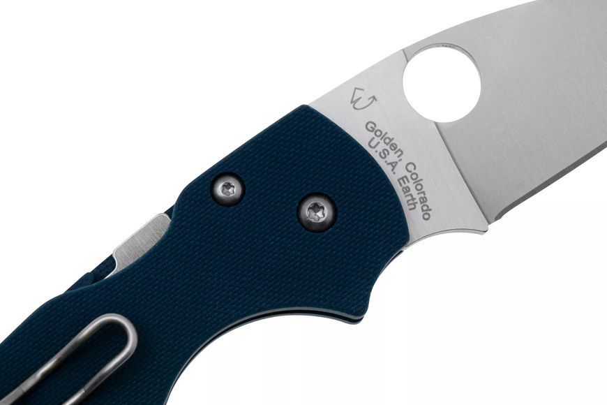 Нож Spyderco Lil Native CPM-SPY27 G-10 Blue C230GPCBL 871668 фото