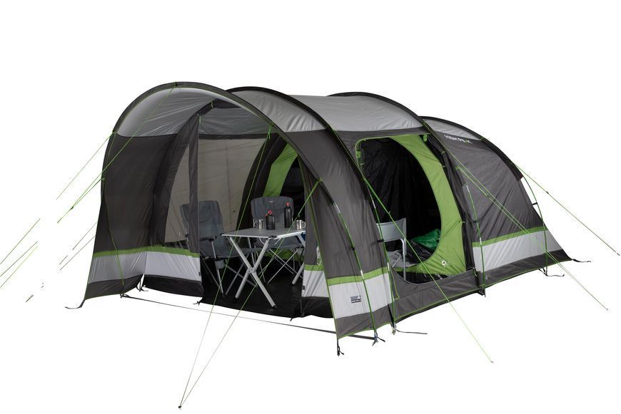 Намет п'ятимісний High Peak Brixen 5.0 Light Grey/Dark Grey/Green (11816) 928665 фото
