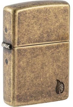 Запальничка Zippo 29561 Armor Antique Brass Flame Design V77553899 фото
