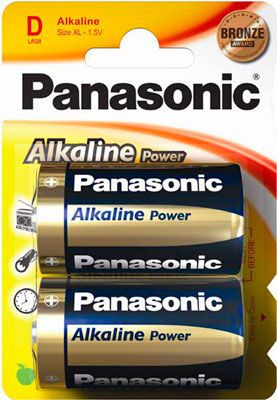 Батарея Panasonic ALKALINE POWER D BLI 2 39920003 фото