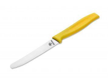 Серрейторний кухонний ніж Boker Sandwich Knife, жовтий 03BO002Y 4009197 фото