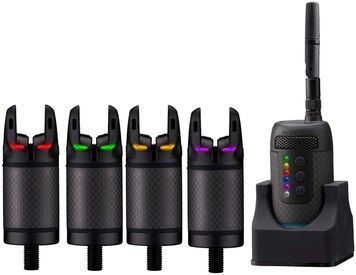 Набор сигнализаторов Prologic K3 Bite Alarm Set 4+1 (Green,Yellow,Red,Blue) 18461382 фото