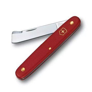 Швейцарський ніж Victorinox Budding Combi садовий 100 мм 2 функції червоний в блітері (3.9020.B1) V77553541 фото