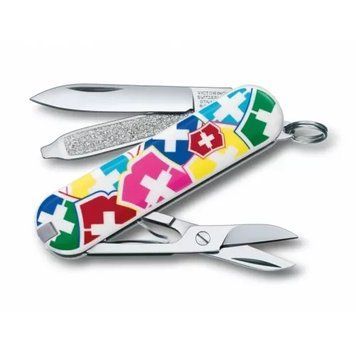 Швейцарський ніж Victorinox Classic VX Colors 7 предметів Різнокольоровий (0.6223.841) V77552160 фото